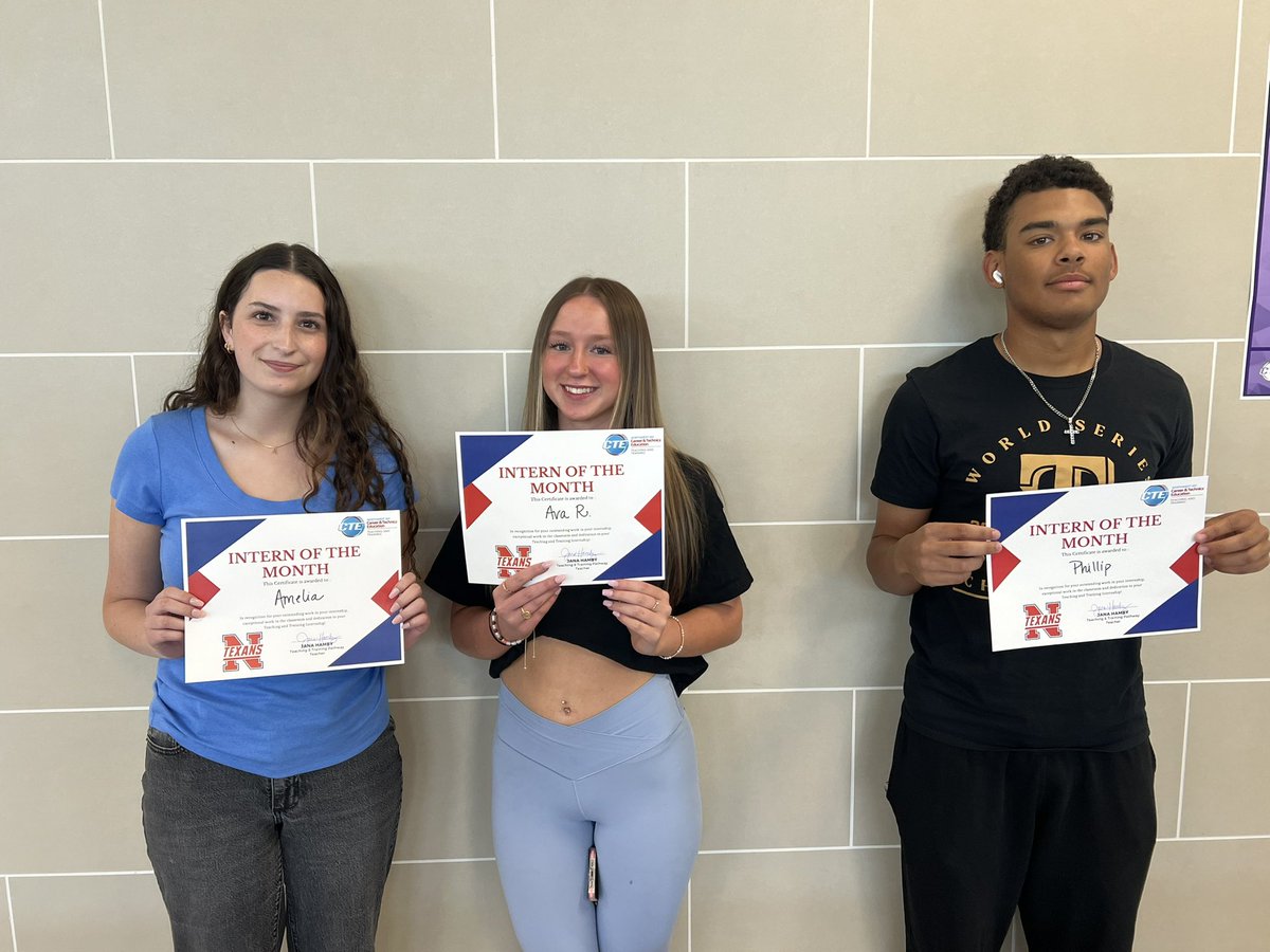 Congratulations to our <a href="/NHSTeachTrain/">NHS Teaching & Training</a> February Interns of the Month!