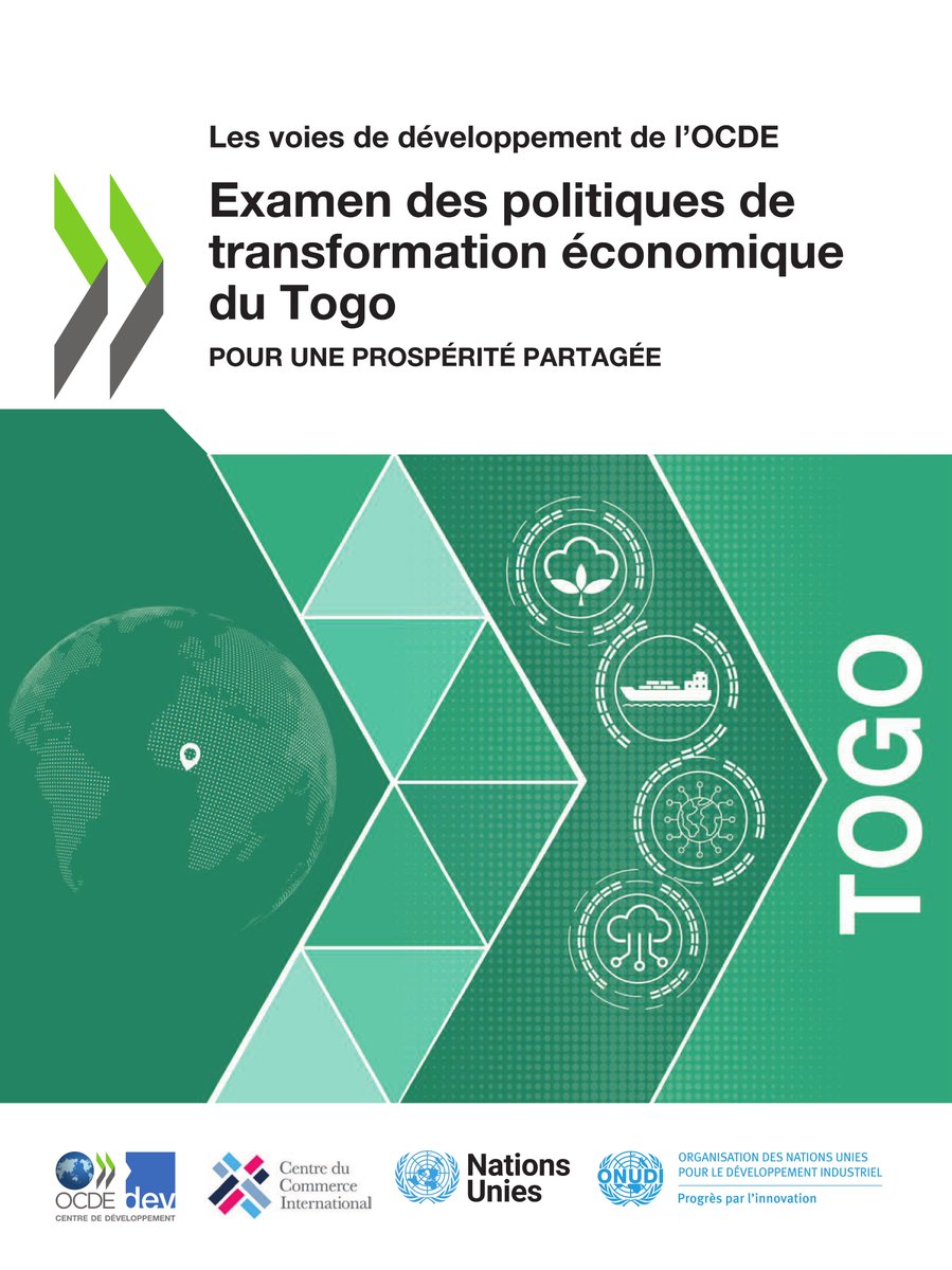 #Togo | #EPTE

Le Togo a officiellement lancé, ce jour, le rapport de l’examen des politiques de transformation économique (EPTE) du Togo : Pour une prospérité partagée.
consultable sur oecd.org/fr/publication…

(nous reviendrons avec une présentation détaillée des outputs).