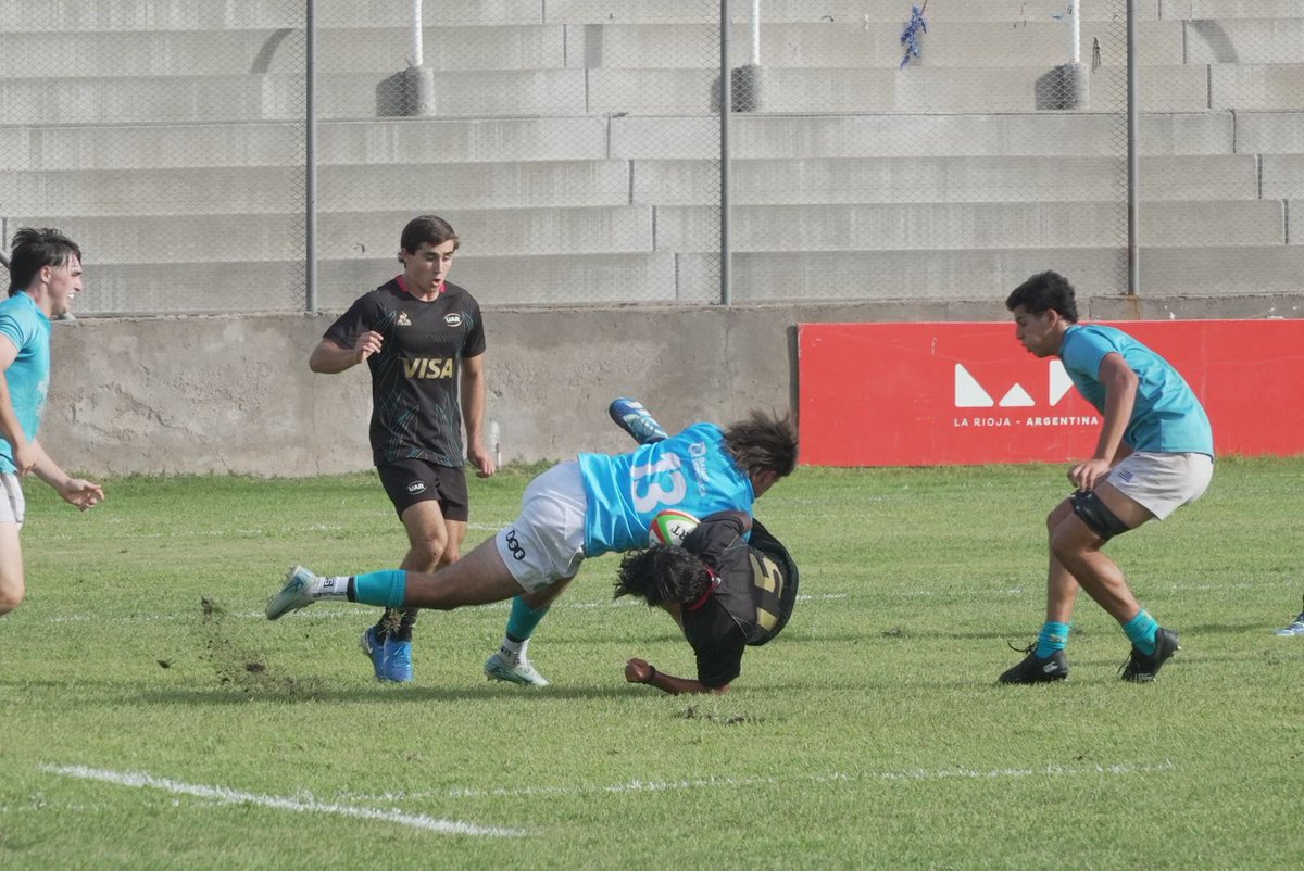#Uruguay 🇺🇾 debutó en el #SARM18 con una ajustada derrota ante Argentina 2 en La Rioja por 19 a 17.