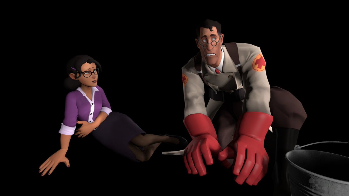 ORing1991's tweet photo. #TF2 #sfm #misspaulingtf2 #medictf2 #soldiertf2 https://t.co/up1kLDt7kc