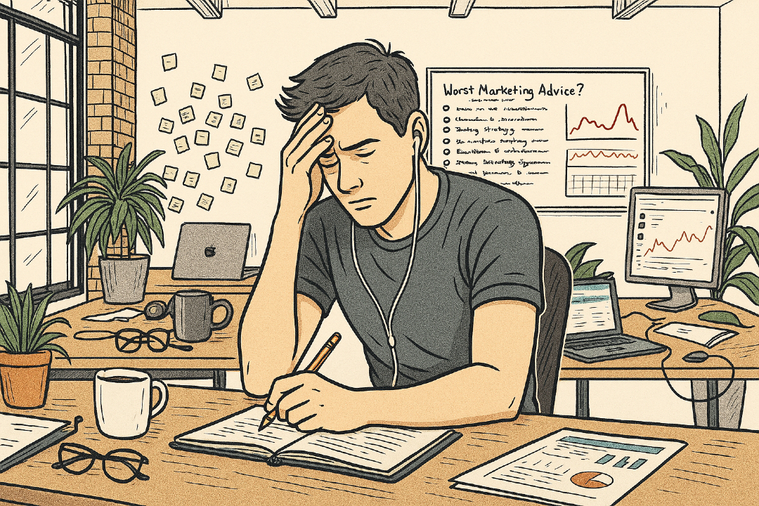 EJSaunders3's tweet image. The 3 Worst Pieces of Marketing Advice I Ever Got:

❌ ‘You need to be on every platform’
❌ ‘Just follow trends’
❌ ‘Build it and they will come’

Real success? Strategy &amp;gt; virality.
Focus on depth, not just reach.
#MarketingTruths #BadAdviceAlert #RealStrategyWins…