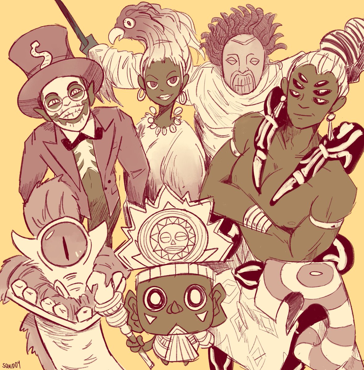 fuchsia_ff00ff's tweet image. Greetings from Africa 
アフリカからこんにちは

#megaten #真・女神転生