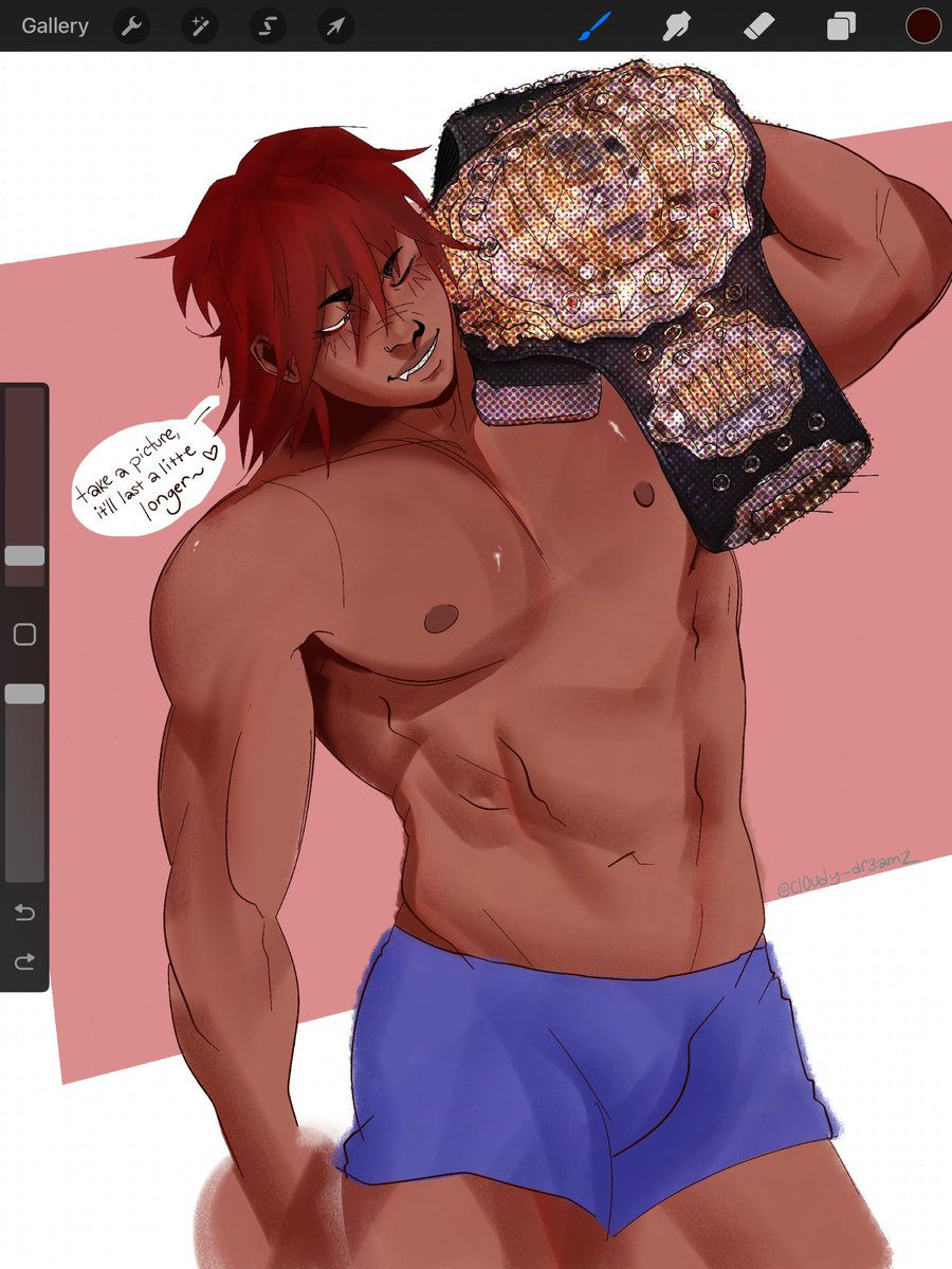 cl0udy_dr3amz's tweet photo. more wrestler Kirishima 🤭

[ #mha #kirishima #KirishimaEijirou ] https://t.co/etn3DPr5bC