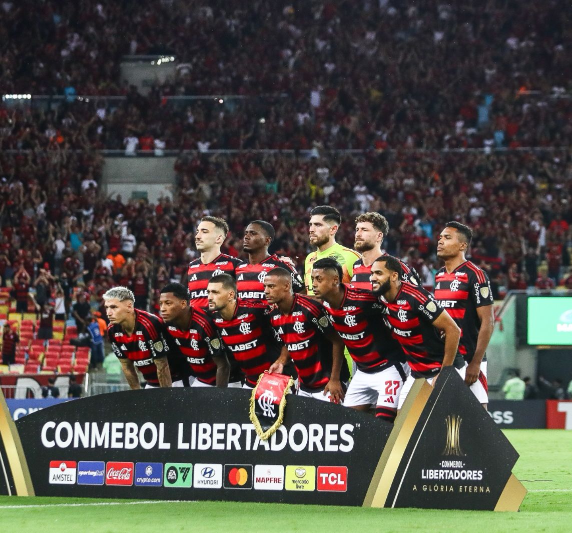 Flamengo's tweet image. Fim de jogo.

#CRF