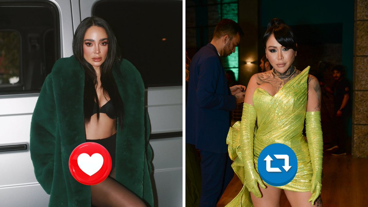 LaRevistaVEA's tweet photo. 🚨Hora de Votar 📥 Con quién de ellas dos tienes mayor afinidad en #LaCasaDelLosFamosoCol, 👉¿#Mane o #Yina? https://t.co/REq85XkmrT