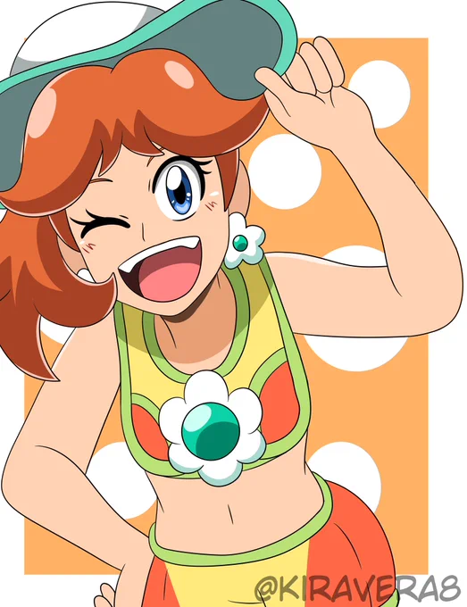 lovin' the new Daisy look #MarioKartWorld 