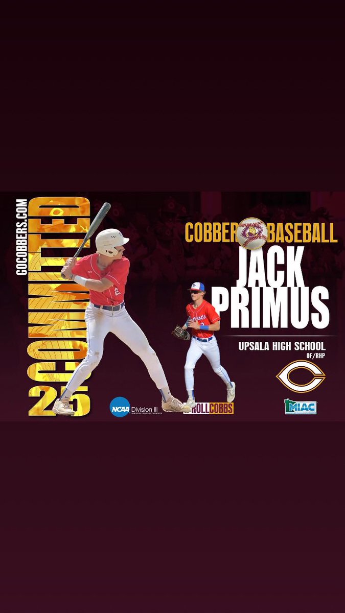 Congrats to Hunter and Jack on their commitment’s to continue their baseball careers in college next year! Hunter is headed to Minnesota North College-Itasca and Jack is headed to Concordia to join former teammate and buddy Bryce Binek.