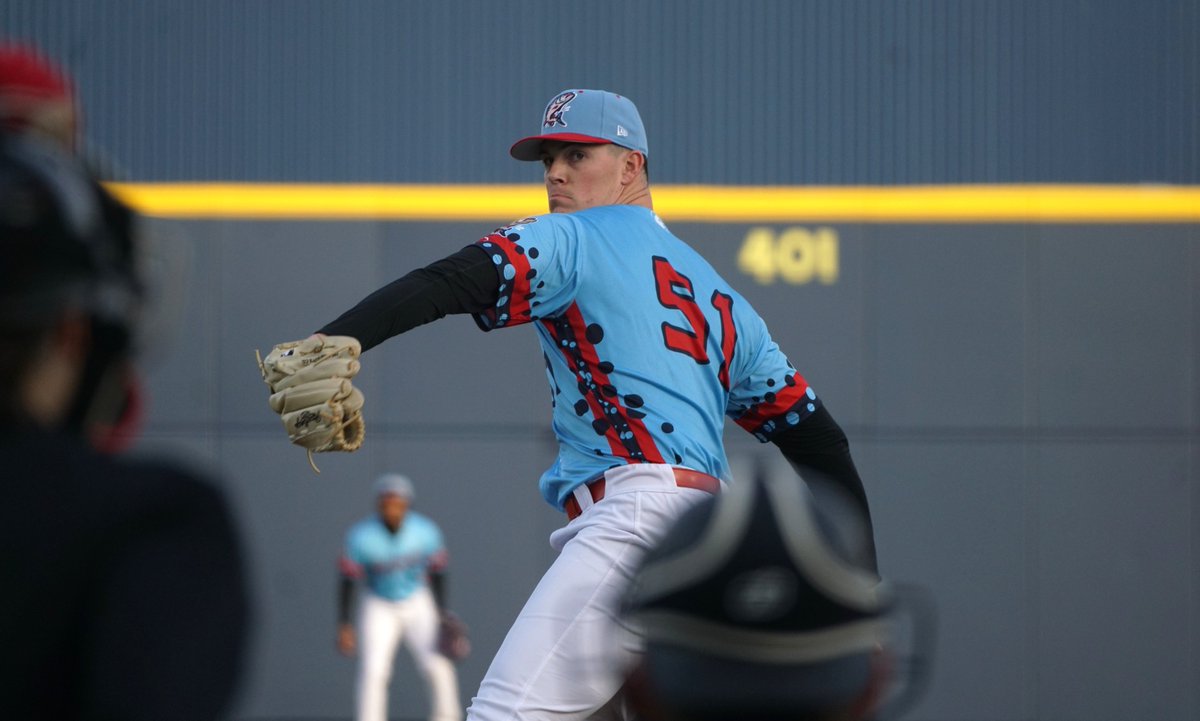 Spokane Indians (@spokaneindians) on Twitter photo Welcome to Spokane, <a href="/McCade_Brown/">McCade Brown</a>! The big right-hander from <a href="/IndianaBase/">Indiana Baseball</a> strikes out the side in his Avista Stadium debut. 🔥 #GoSpo Welcome to Spokane, <a href="/McCade_Brown/">McCade Brown</a>! The big right-hander from <a href="/IndianaBase/">Indiana Baseball</a> strikes out the side in his Avista Stadium debut. 🔥 #GoSpo