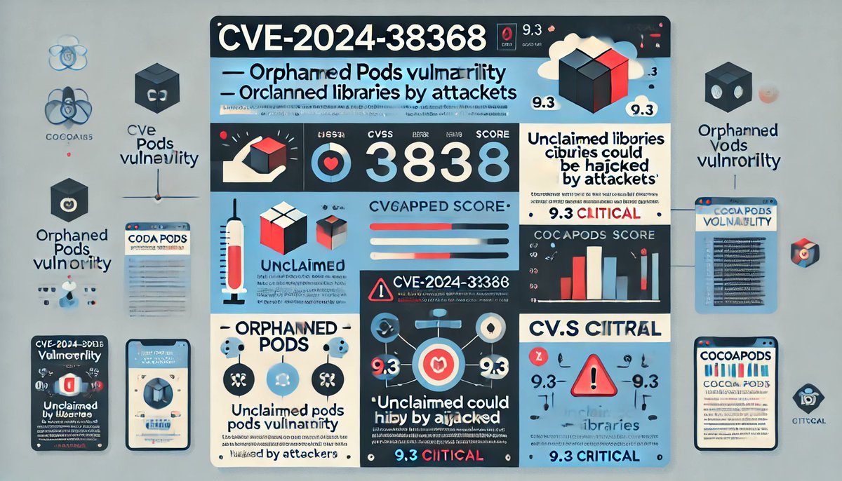 cedwhitedragon's tweet image. 🚨 Major #CocoaPods flaws exposed 3M+ iOS/macOS apps to app hijacks & remote access.
3 CVEs. 1 supply chain timebomb.
Here’s what every #iOSDev and #AppSec team needs to know. ⬇️
#CyberSecurity #SupplyChainSecurity #OpenSource
