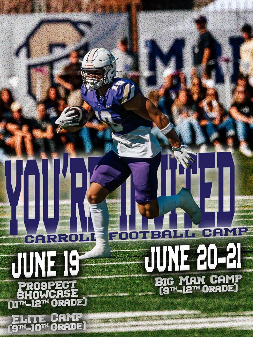 Thank you <a href="/CoachMcQueary/">Quade McQueary</a> for the invitation to your prospect showcase! Excited to come over