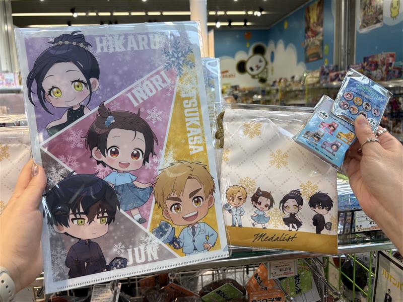 メダリスト テレビ朝日限定グッズ 店頭入荷のお知らせ📣ˎˊ