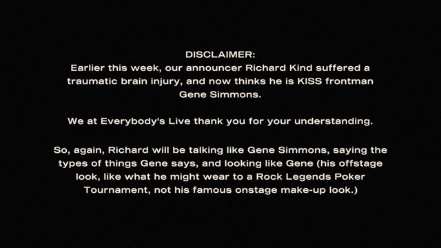 mulaney's tweet photo. Keep Richard in your thoughts 💙 #everybodyslive LIVE in 5 minutes on @netflix https://t.co/eO7oHxPzmg