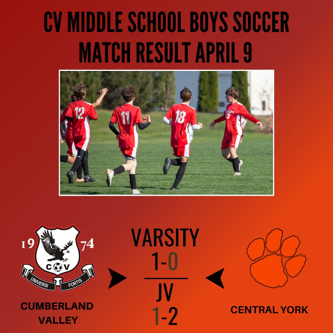 CVEaglesSoccer's tweet photo. Match results @cvalleysoccer #cveagles https://t.co/Lv9eFKX37b