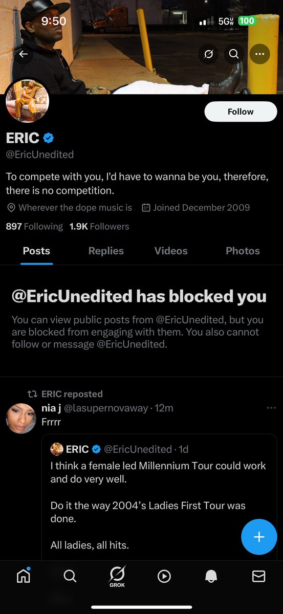 MrTayLamar's tweet photo. You are a dumb ass, ignorant ass, cowardly ass, scary ass, weak ass bitch. 

You can’t take me so you block me because you lost the argument. Pathetic trash. 

@EricUnedited https://t.co/ZN8XT7Zwu2