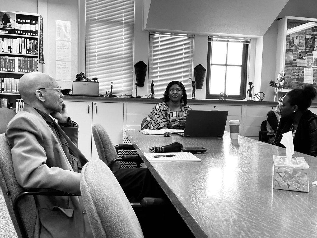 KUafs's tweet image. Congratulations to Bernice Abolga for defending her @KUafs MA thesis - “Sankofa: A Relic of the Transatlantic Slave Trade and a Conciliator of Pan-Africanism” #AAASKU
