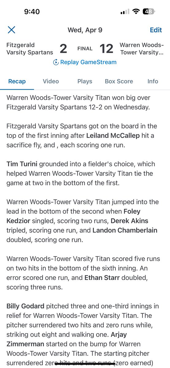 WWT Baseball (@wwt_baseball) on Twitter photo Good team win today. <a href="/azimm612/">Arjay Zimmerman</a> and freshman Billy G each threw multiple innings. Foley K and <a href="/lchamberlain26/">Landon Chamberlain</a> each logged multiple hits Good team win today. <a href="/azimm612/">Arjay Zimmerman</a> and freshman Billy G each threw multiple innings. Foley K and <a href="/lchamberlain26/">Landon Chamberlain</a> each logged multiple hits