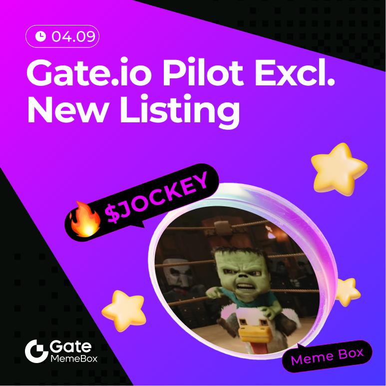 GateAlphaHQ's tweet photo. π₯ $JOCKEY @jockeyonsolana just landed on MemeBox! This oneβs hotter than your exβs DMs. ππ₯
π Trade now before it moons! π
π Jump in: https://t.co/8k9yRuxWbj
#MemeBox #GatePilot #Gateio #memecoin #crypto https://t.co/YXE7bfqMss