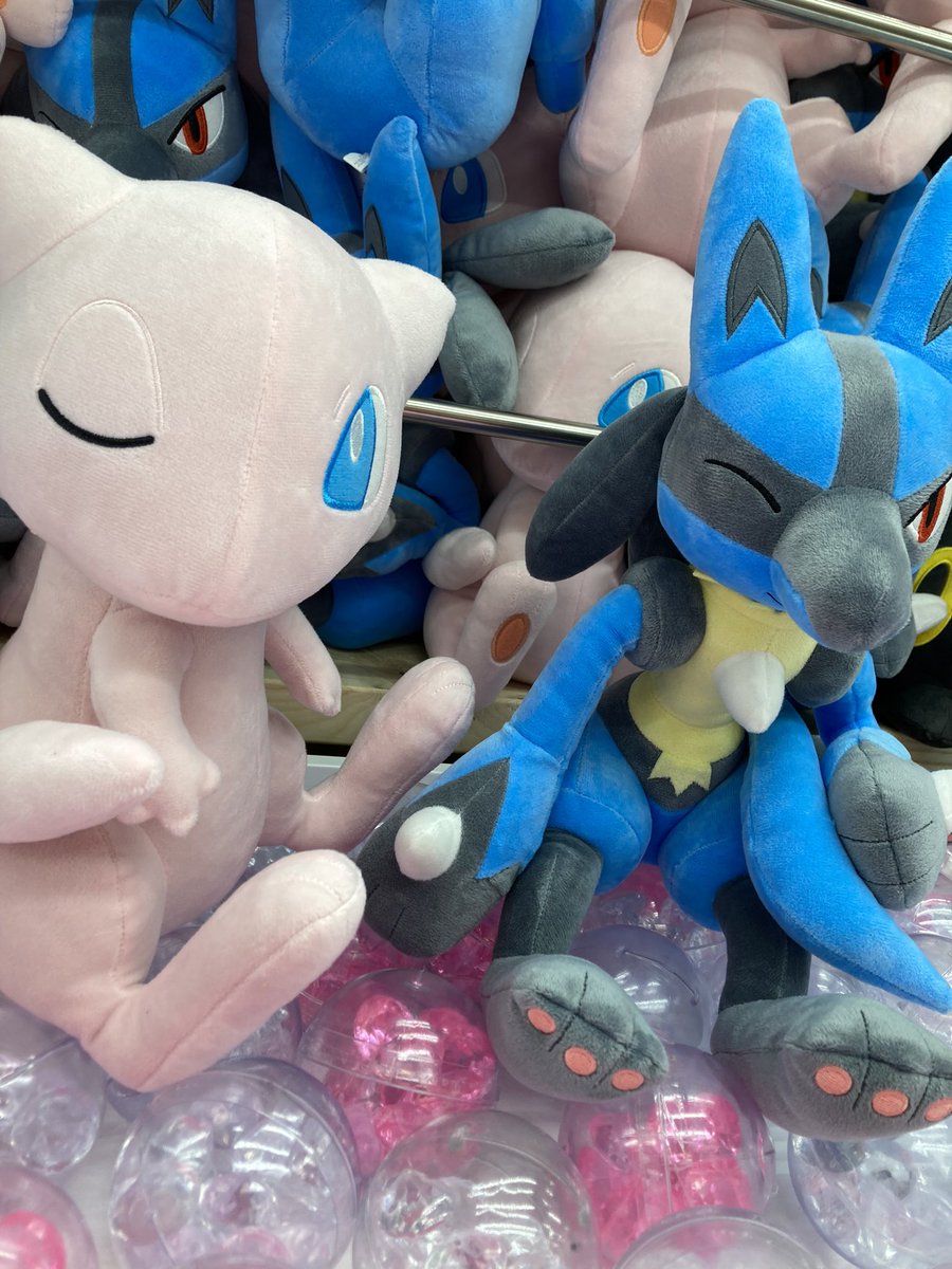 🩷新商品入荷情報💙 ポケットモンスター もふぐっと しっぽみてみて