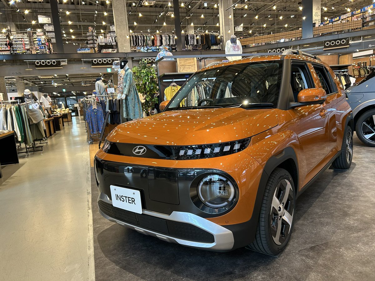 hml_kyotoshijo's tweet image. 本日からインスター
発売&amp;amp;展示開始です✨✨

気になる方は是非ご来店いただき、
実車に触れて感じてみてください😊

#INSTER
#inster
#インスター
#hyundai
#ヒョンデ
#ヒュンダイ
#EV
#電気自動車