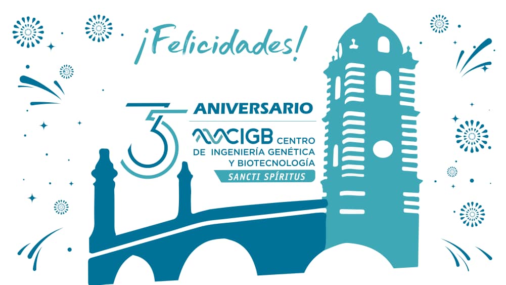 CIGBCuba's tweet photo. #35años cumple el @CigbS de Sancti Spíritus investigando, desarrollando y produciendo diagnosticadores, reactivos biológicos, anticuerpos monoclonales, policlonales, sus conjugados y proteínas recombinantes.
🎉¡Felicidades a nuestros hermanos! 🎉 https://t.co/HwtXiQXpmv