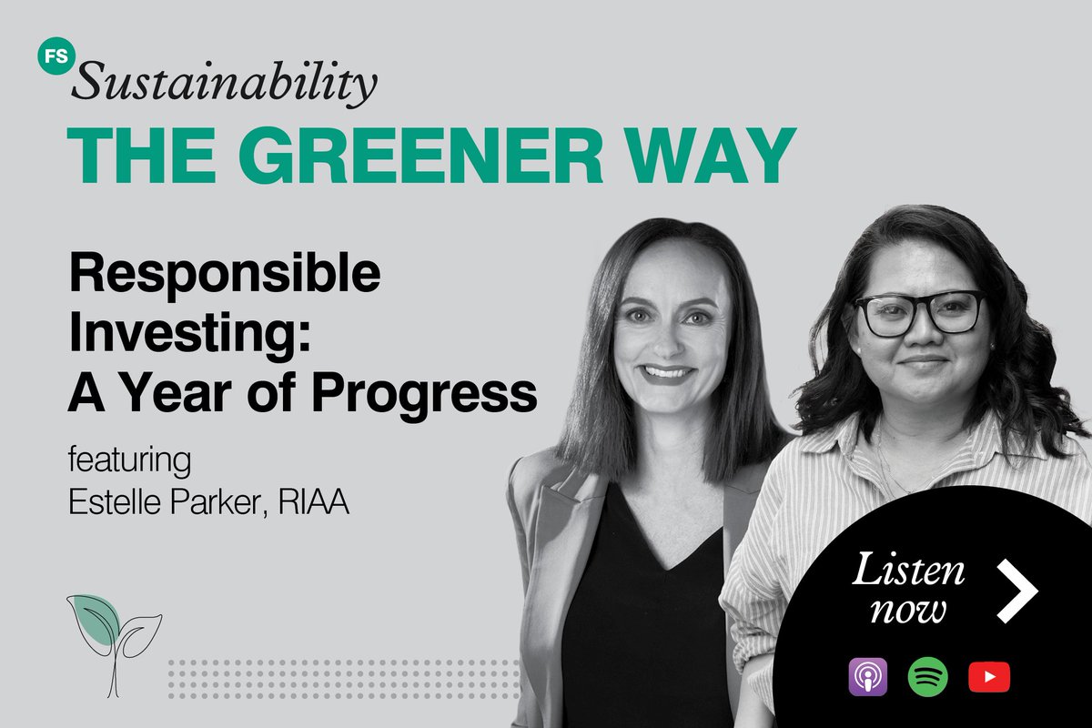 Discussing the surge in public awareness and demand for responsible investments in Australia, the success of RIAA's Sustainable Classifications Initiative, and the AI toolkit for human rights.

fssustainability.com.au/podcast-a-year…