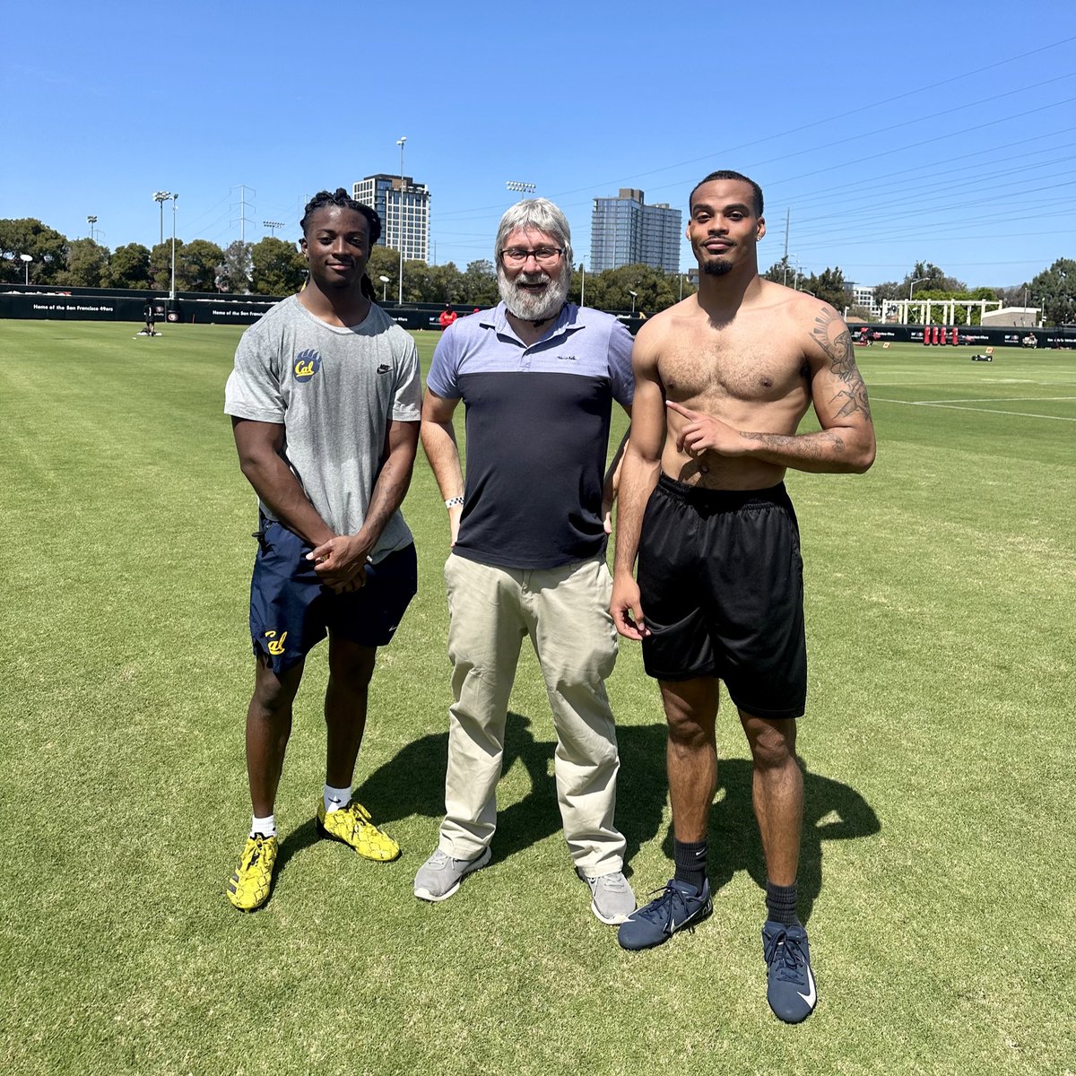 Brian Marchiano (@dls151) on Twitter photo Scenes from today’s 49ers Pro Day. Great to see <a href="/Hearns_21/">Lu-Magia Hearns III</a> and <a href="/amir_wallace22/">Amir Wallace</a> for a few minutes it seemed like it was 2018 and we were back at De La Salle stay tuned for interviews and more photos and videos #49ers #nfl #proday #profootball #collegefootball #gobears #sjsu Scenes from today’s 49ers Pro Day. Great to see <a href="/Hearns_21/">Lu-Magia Hearns III</a> and <a href="/amir_wallace22/">Amir Wallace</a> for a few minutes it seemed like it was 2018 and we were back at De La Salle stay tuned for interviews and more photos and videos #49ers #nfl #proday #profootball #collegefootball #gobears #sjsu