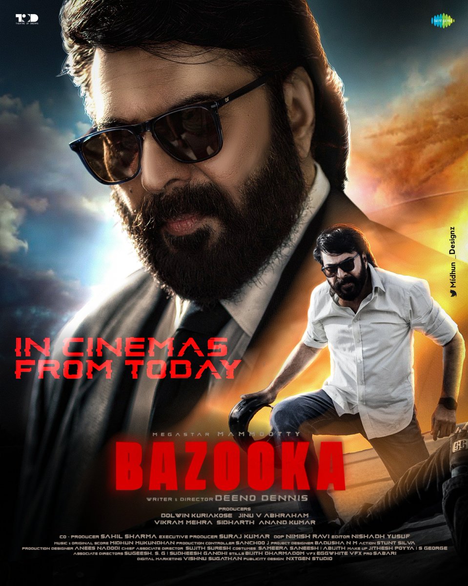 #Bazooka ; FORM TODAY..!! 🔥

നിന്റെ ആ Daredevil Antagonist ഇല്ലെ.. അവനെ നമ്മള് പൊക്കുന്നു! 🎮🔥

#Mammootty | #GauthamVasudevMenon