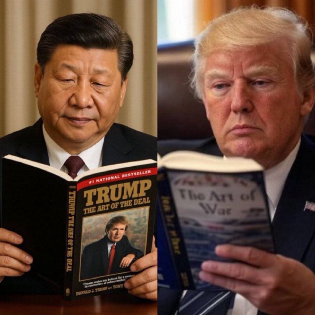 The top 2 most popular books at the moment! 😅

#ChinaTariffs #America #TariffWar #Trump #TrumpTariffs
