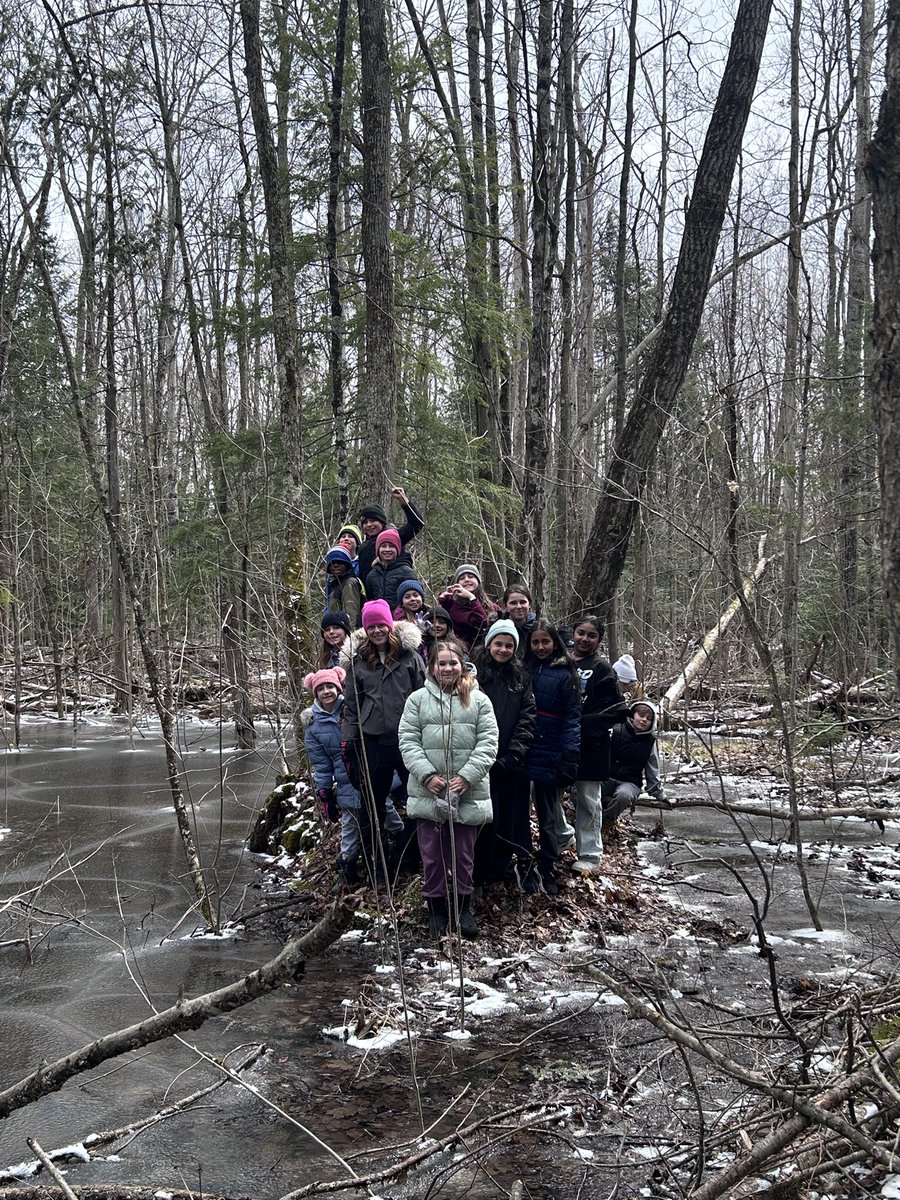 MadameMacKay's tweet photo. Amazing day at Tiffin Conservation Centre! The students learned how differently the Anishnaabeg lived, creating medicines from their forests, and building fires from simple things around them. Thanks Tiffin! We loved our time with you! @GoodfellowPS @SCDSB_Schools @FNMI_SCDSB https://t.co/BSx83K5wOj