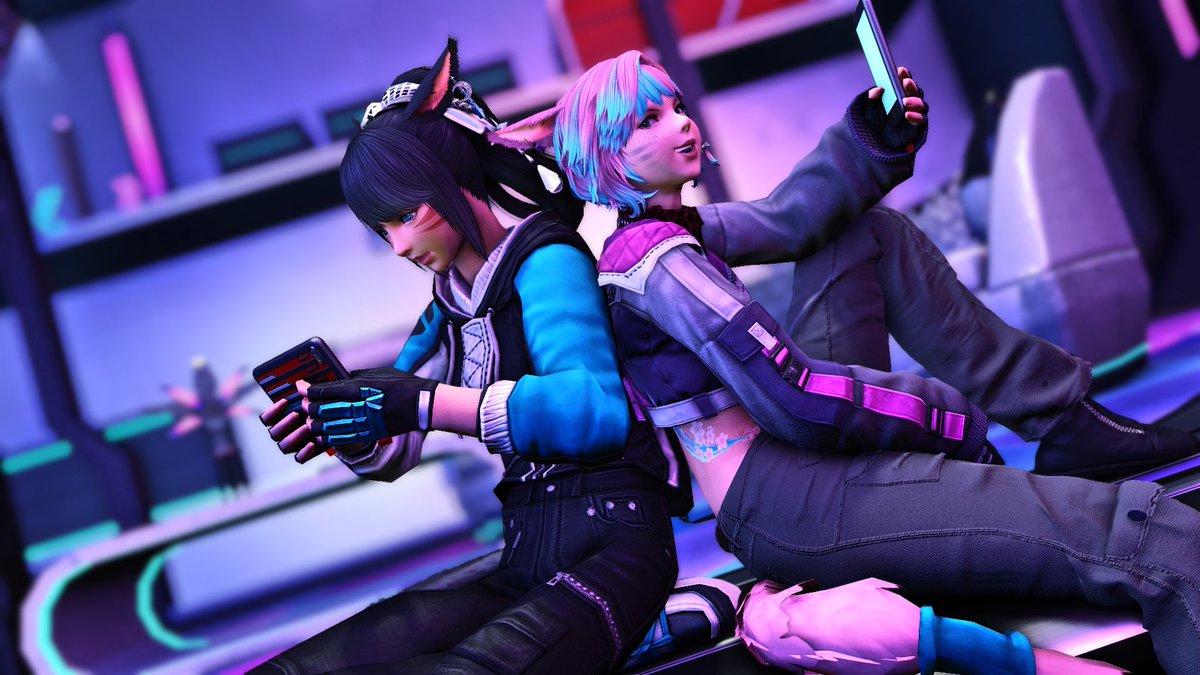 "Hey, check Kwehtter. It's kinda funny."
"Why are they calling me BBG... 😭😭"

#ffxiv #ffxivscreenshots #GPOSER 
(Finally got to gpose with cutest miqo Astar!)