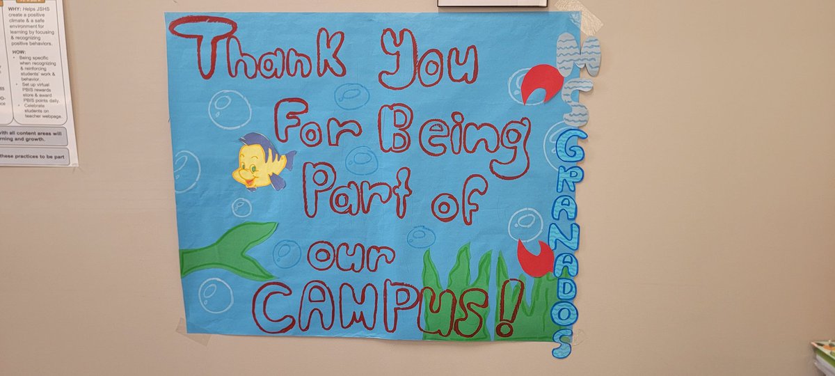 Thank You JSHS's APs For Your Commitment to Our Foxes! They Help Us #bethechange