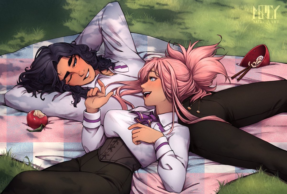 Enmei is a swordswoman first, but a foodie second - don't forget to bring thirds~