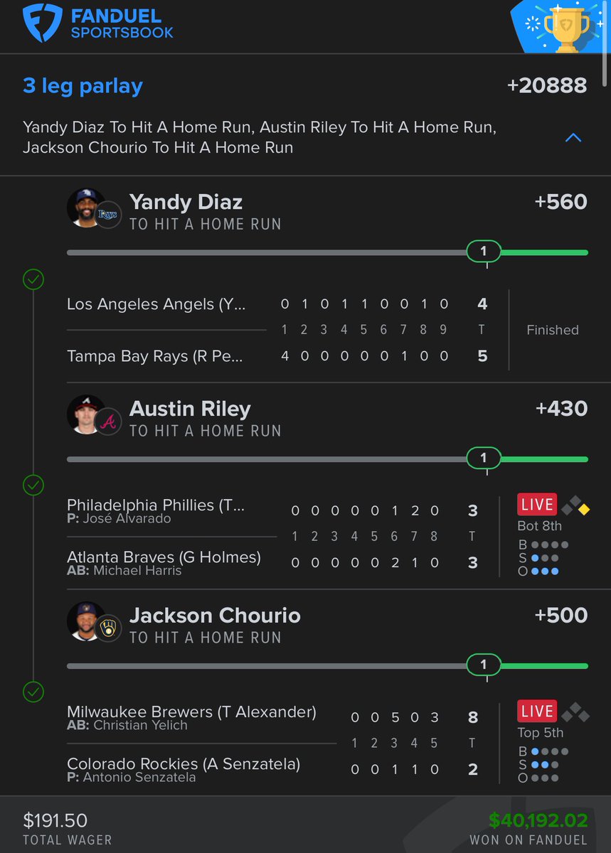 tommyob95's tweet photo. What a damn night. Only 3 leg I ran today 

Code “MLB” for 40 percent off 🍻

https://t.co/KDkszBOaJm https://t.co/KNtBfSWXqu