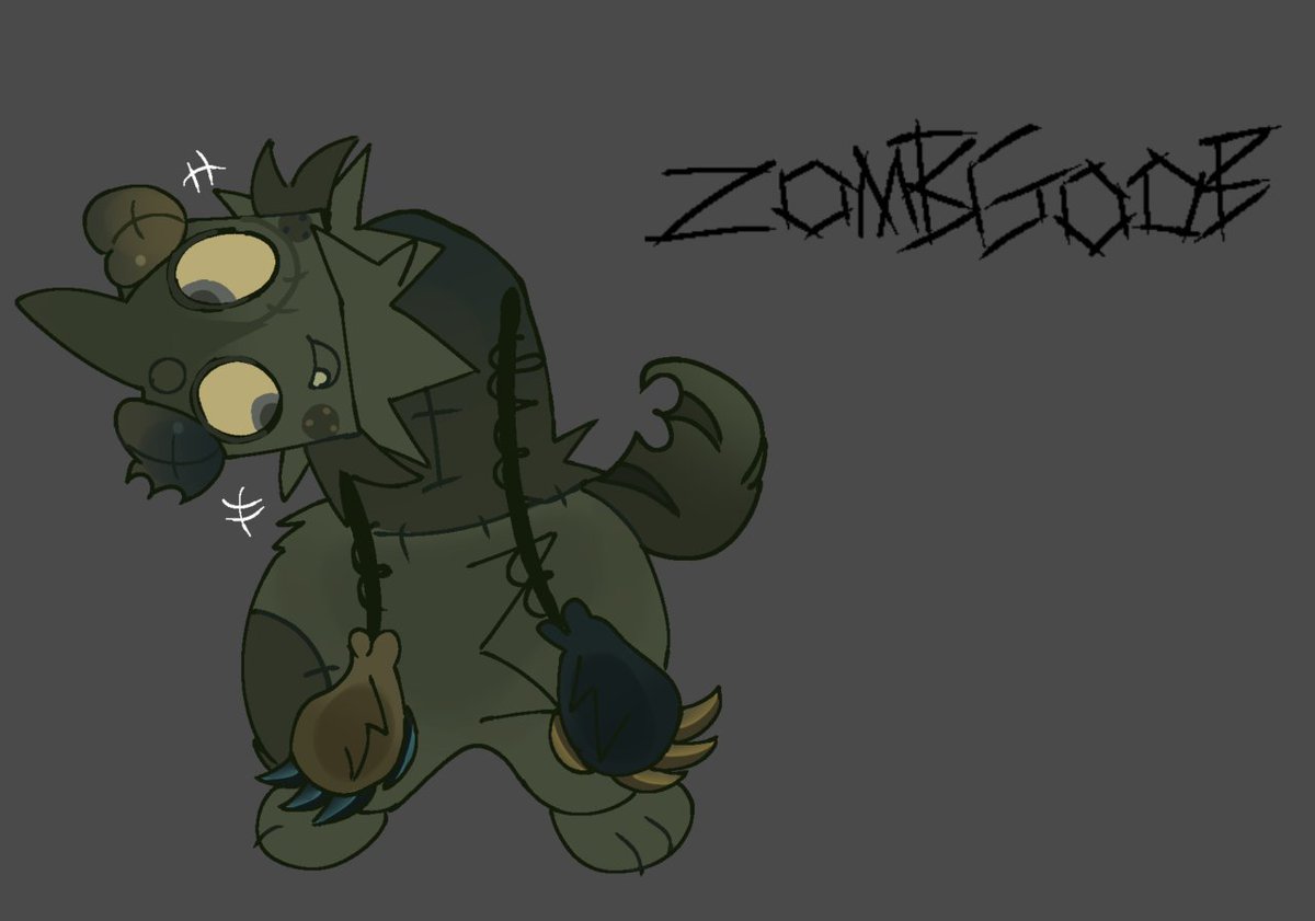 ZOMBGOOB's tweet image. spoopy variant ref …  //
