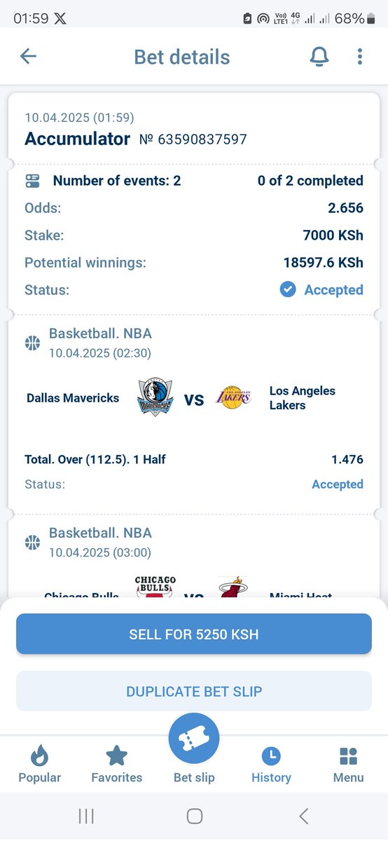 protipsn's tweet photo. Congratulations ππππππ
Woooon π₯π₯π₯π€
2/2β
οΈβ
οΈπ
#1xbet
#NBA
#wizardofodds https://t.co/Ek6QCtnKTF