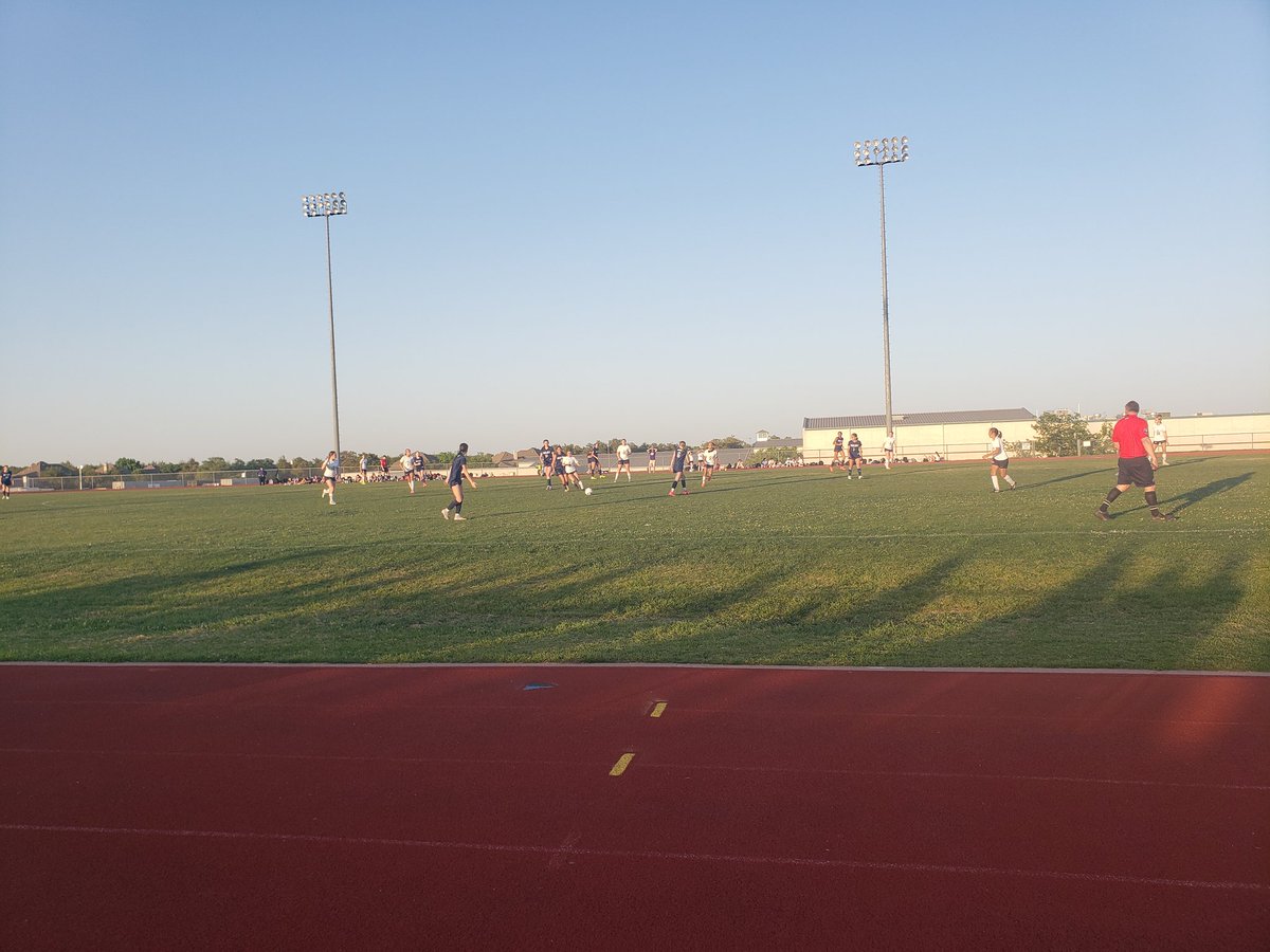 It was a beautiful evening for soccer. Both of our girls teams got the "W." Congrats ladies!!! #RBMSCougars #proudAP #soccerseason