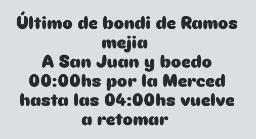 CiudadDeBondis's tweet photo. Amplian la información

Basicamente entre las 0 y las 4 no hay servicios en la #Linea181 https://t.co/KG0NJdc4NB