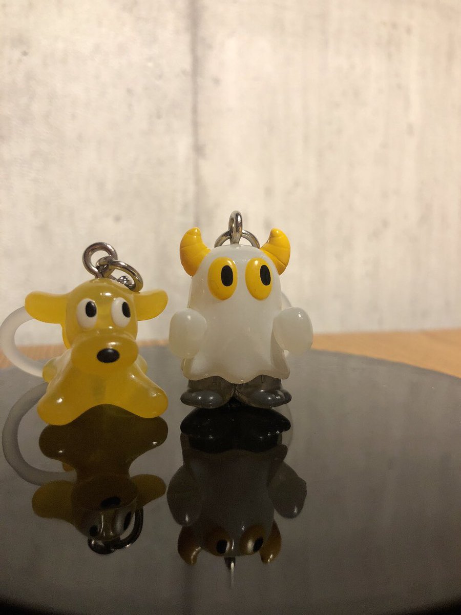 sofvi_melt's tweet photo. 回してまわして、コンプ
(๑˃̵ᴗ˂̵)おばけがかわいすぎます
#おおかみくん #あらいきりこ #ソフビ #ガチャ #iPhone8 https://t.co/E50fG6SkyY