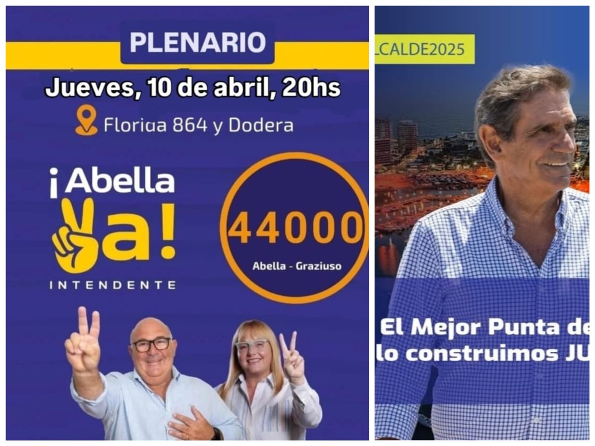 Mañana tendremos la visita del Candidato a Alcalde de Punta del Este, Martín Laventure
