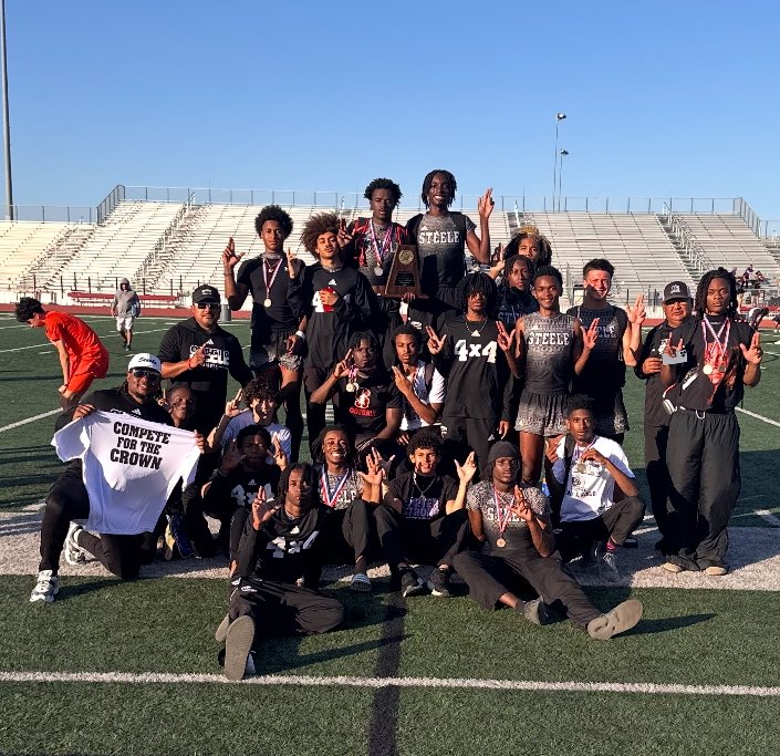 Steele Track & Field (@sk_track_field) on Twitter photo Area Champions ! Congrats Knights , it takes all of us!!! SK ALL DAY!!!
<a href="/SK_Athletic/">SteeleKnightsAthletics</a> <a href="/SCUCISD/">SchertzCiboloUC ISD</a> <a href="/Coach_Lehnhoff/">Coach Scott Lehnhoff</a> <a href="/LinthicumJustin/">Justin Linthicum</a> Area Champions ! Congrats Knights , it takes all of us!!! SK ALL DAY!!!
<a href="/SK_Athletic/">SteeleKnightsAthletics</a> <a href="/SCUCISD/">SchertzCiboloUC ISD</a> <a href="/Coach_Lehnhoff/">Coach Scott Lehnhoff</a> <a href="/LinthicumJustin/">Justin Linthicum</a>