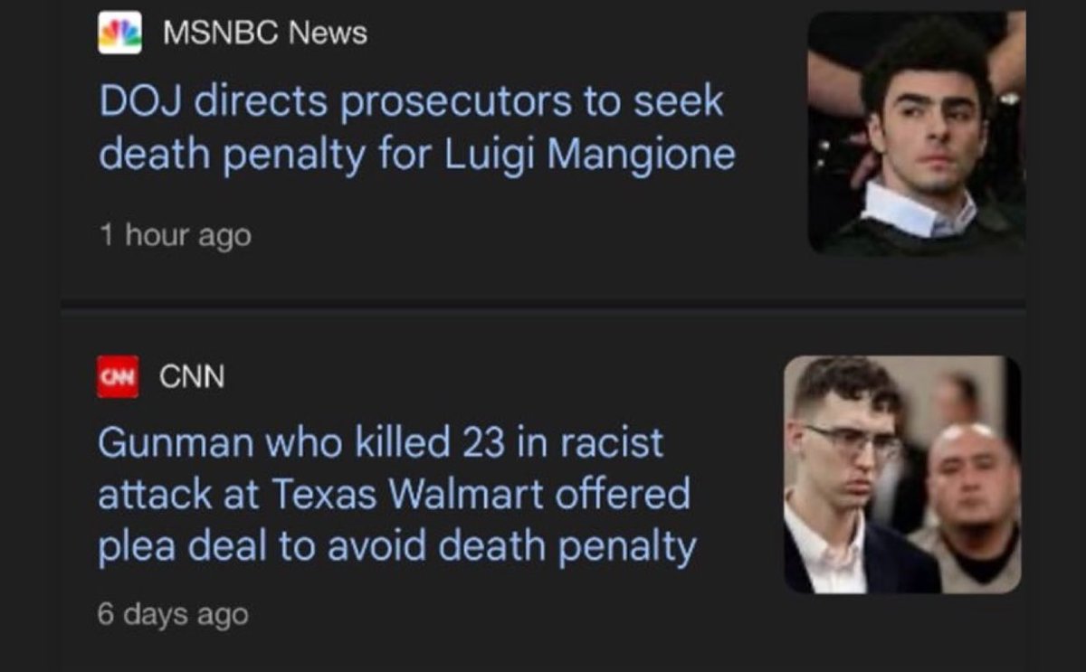 sadgirlcassi's tweet photo. just a reminder they want to 
kill Luigi Mangione. https://t.co/PnENaSVFlc