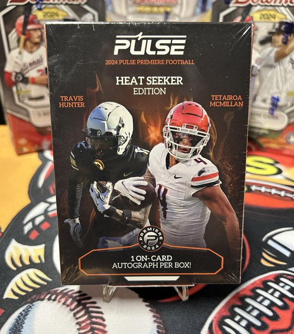 Chipps_Ripz's tweet photo. Huge Thank you to @Pulse_Cards for sending me this box of Pulse Premier Football Heat Seeker for free!

We are going to run a free rip and ship!

Rules 👇
Like, Reposts, Follow, and drop your favorite prospect in the 2025 NFL draft for a chance to win*
Winner randomized on 4/12
#ChippsRipz #THeHobby #HobbyX #PulseCards

*Continental US shipping only