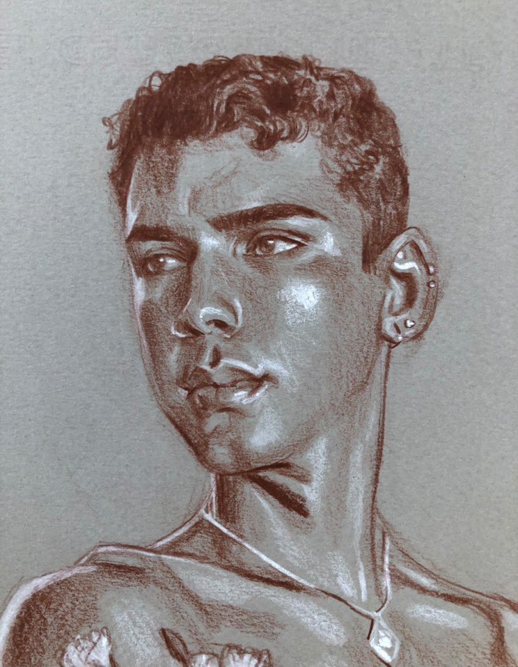 nude sketches of me by the talented Paul Binnie