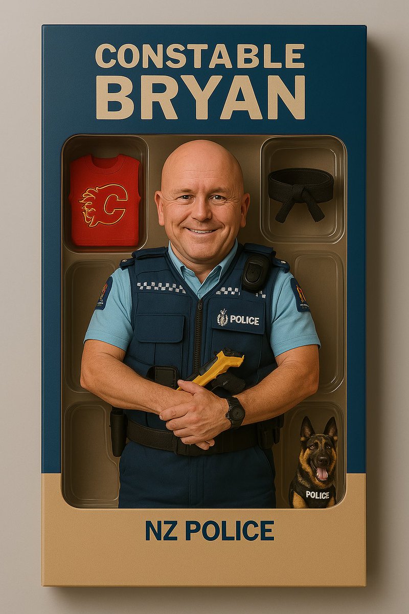 Bryan and Bobby (@bryanandbobby) on Twitter photo Everyone else seems to be doing it so why not I ??? What do you think ….Challenge accepted …#actionfigure #bryanandbobby
<a href="/NHLFlames/">Calgary Flames</a> <a href="/nzpolice/">New Zealand Police</a> <a href="/RickTulsie/">Rick Tulsie</a> <a href="/Fan960Wills/">Derek Wills</a> <a href="/thecoffeecop/">Laurie McCann</a> Everyone else seems to be doing it so why not I ??? What do you think ….Challenge accepted …#actionfigure #bryanandbobby
<a href="/NHLFlames/">Calgary Flames</a> <a href="/nzpolice/">New Zealand Police</a> <a href="/RickTulsie/">Rick Tulsie</a> <a href="/Fan960Wills/">Derek Wills</a> <a href="/thecoffeecop/">Laurie McCann</a>