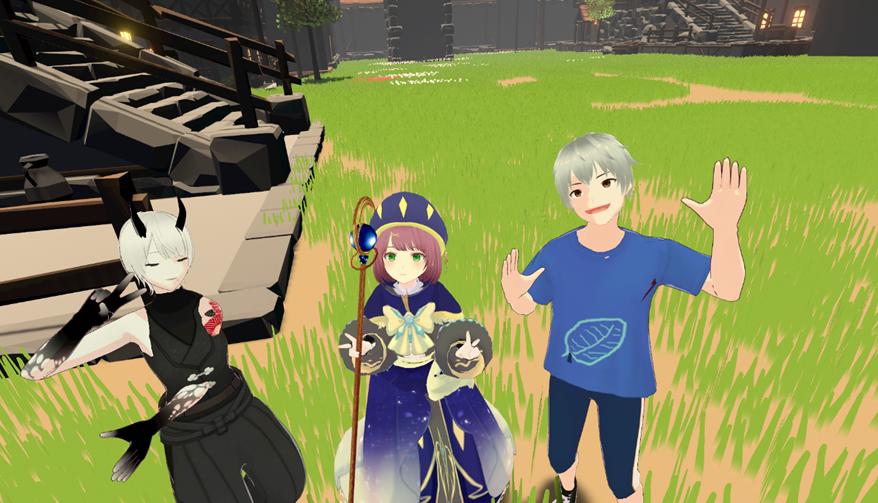 takaho0321's tweet image. #cluster
#FASHIONFANTASY
#クラスターガールズコレクション５ に参加しました。   すてきな衣装、すてきなお芝居、すっかり心を奪われました。
感動を短歌に込めて２首
ランウェイは喜びに満ち鮮やかな衣装をまとい天使歩める
織物の秘密に愛を込めながら魔法具をなすいざ立ち向かわん