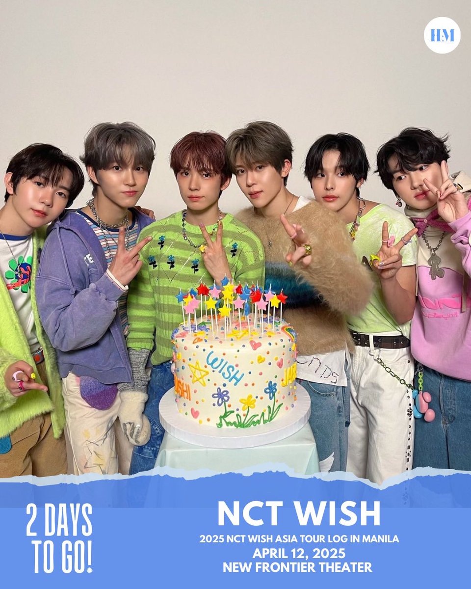 HallyuManila's tweet photo. 2 Days to go until #NCTWISHLOGinManila ✨

Presented by @ImePhilippines 

#NCTWISH #LOGin #NCTzenWISH #NCTWISHManila2025 #iMePhilippines #iMeGlobal https://t.co/NtFhh77tjv