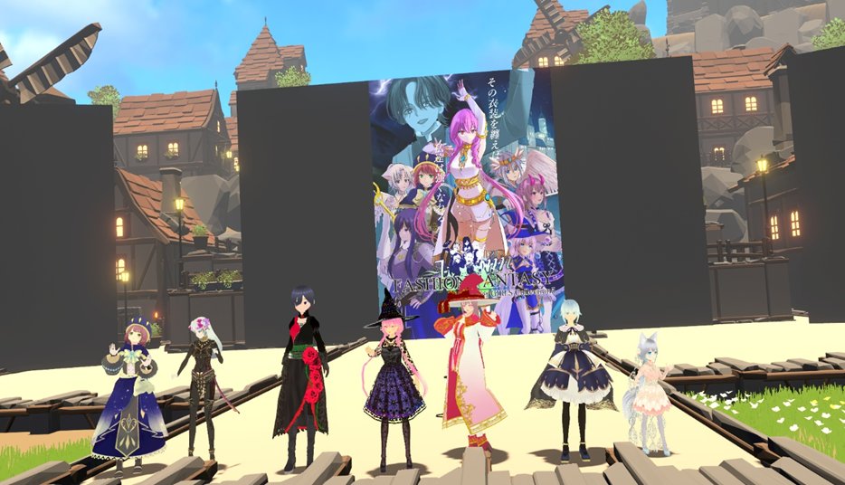 takaho0321's tweet image. #cluster
#FASHIONFANTASY
#クラスターガールズコレクション５ に参加しました。   すてきな衣装、すてきなお芝居、すっかり心を奪われました。
感動を短歌に込めて２首
ランウェイは喜びに満ち鮮やかな衣装をまとい天使歩める
織物の秘密に愛を込めながら魔法具をなすいざ立ち向かわん