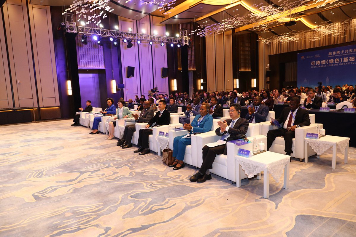 Participating in the #Africa-<a href="/ShaoxingCity/">Shaoxing: A Gateway to China's History</a> Conference on sustainable Infrastructure Investment &amp; Development  in <a href="/zhejiang/">浙江新闻</a> province. Promoting more Chinese  #FDI in Africa is the key driver for economic growth in a win-win partnership.