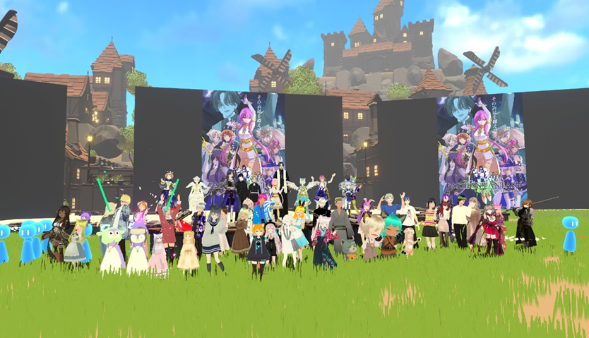 takaho0321's tweet image. #cluster
#FASHIONFANTASY
#クラスターガールズコレクション５ に参加しました。   すてきな衣装、すてきなお芝居、すっかり心を奪われました。
感動を短歌に込めて２首
ランウェイは喜びに満ち鮮やかな衣装をまとい天使歩める
織物の秘密に愛を込めながら魔法具をなすいざ立ち向かわん