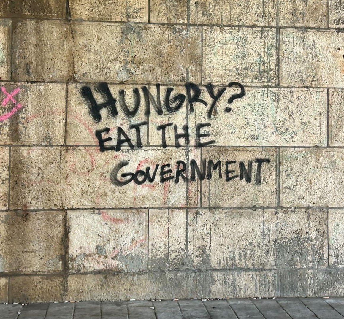 "Hungry? Eat the Government"
Seen in Budapest